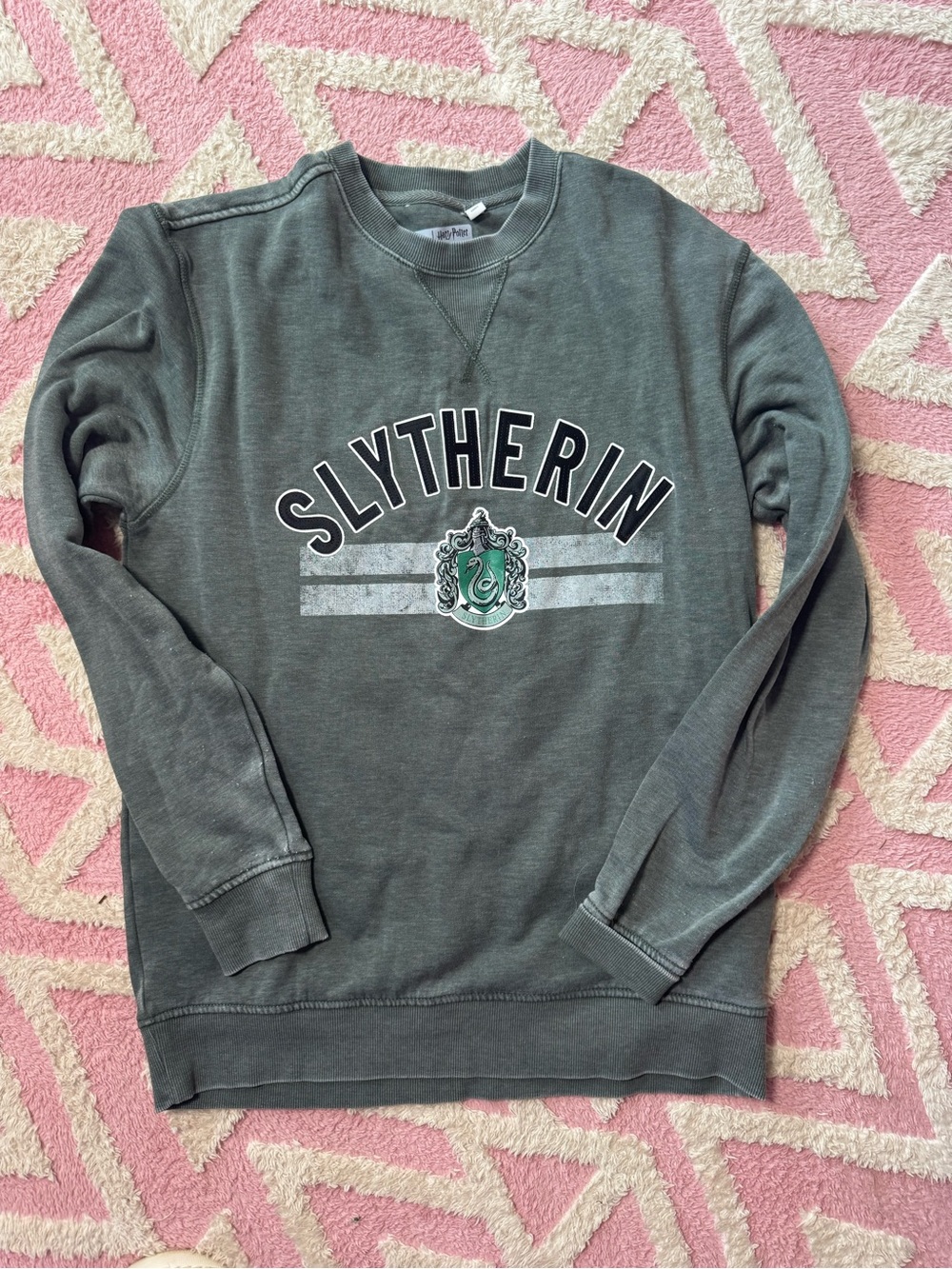 Warner Bros. Slytherin Green Crewneck Sweatshirt